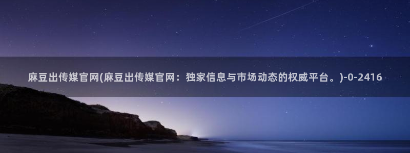 麻豆视频页面标题